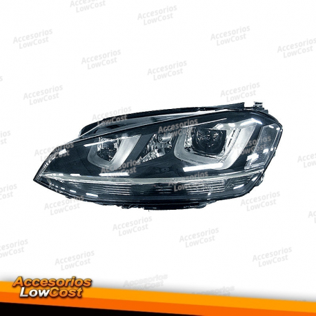 FAROL DIANTEIRO ESQUERDO VW GOLF VII (12-17)