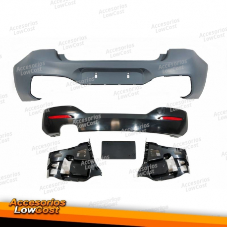 Pára-choques traseiro BMW F20 /F21 LCI 15-18 M-tech look 1 Saída única