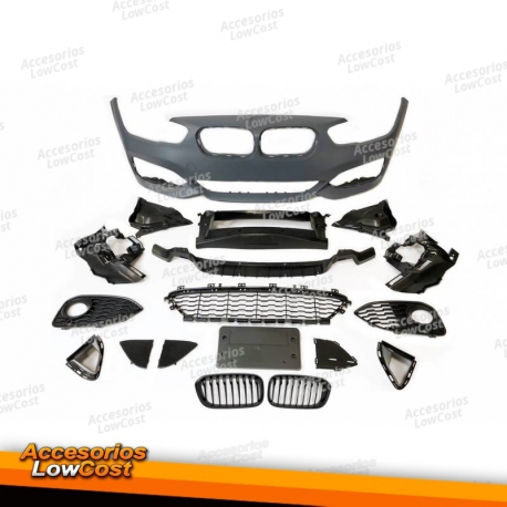 Pára-choques dianteiro BMW F20 /F21 LCI 15-19 M-Tech look Grelha