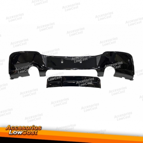 Difusor Traseiro BMW F20 / F21 12-14 Look Performance 2 Saídas