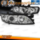 FAROIS ANGEL EYES / OPEL VECTRA B / 99-02 FUNDO CROMADO