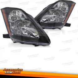 Kit de faros Nissan 350Z 03-05 fondo Negro