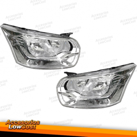 FAROS DELANTEROS FORD TRANSIT CUSTOM (14-18)