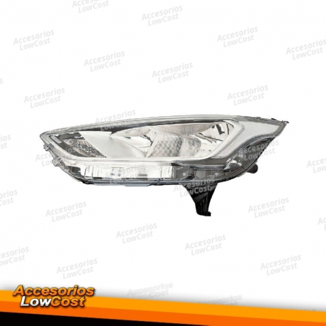 FAROL DIANTEIRO ESQUERDO FORD TRANSIT CUSTOM (14-18)