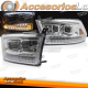 FAROS DELANTEROS PARA DODGE RAM 09-18 DOBLE CROMADO