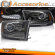 FAROS DELANTEROS DODGE RAM 09-18 NEGROS