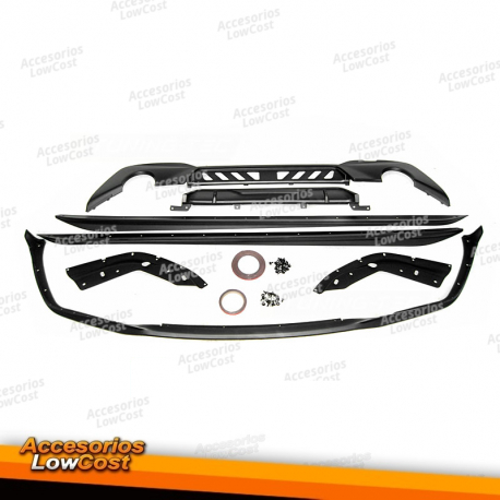 KIT CORPO PRETO PARA BMW G20 G21 19-22