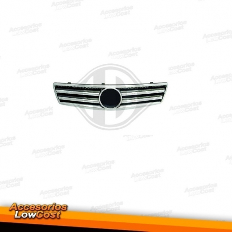 GRELHA FRONTAL AMG / MERCEDES SL W129 / 89-98 PRETO / CROMADO