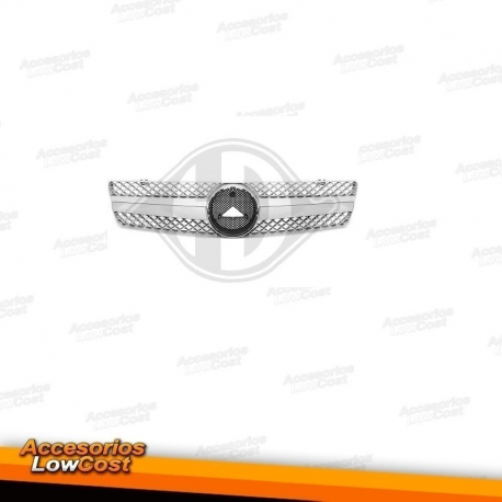 GRELHA FRONTAL PRETA SEM SIMBOLO VW TIGUAN 07+