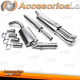 LINHA DE ESCAPE EM INOX  PARA VOLKSWAGEN GOLF MK3 III (91-98) MOTORES: 1.4, 1.6, 1.8, 2.0 GTI E 2.8L VR6