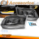 FARÓIS LED DRL PARA DODGE RAM 09-18