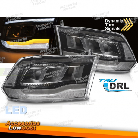 FAROS LED DRL PARA DODGE RAM 09-18