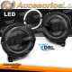 FARÓIS LED DRL PARA JIPE WRANGLER JL 18-23