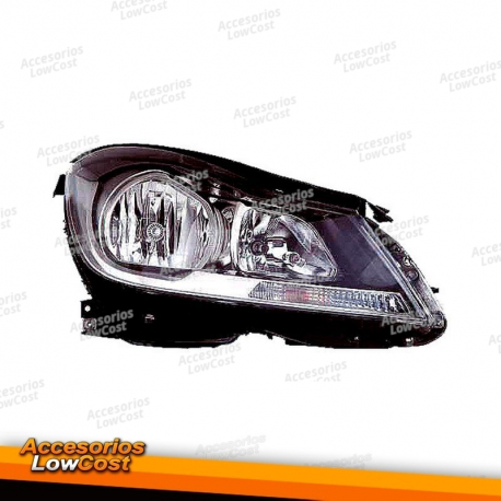 FARO DELANTERO DERECHO MERCEDES W204 CLASE C (10-14)