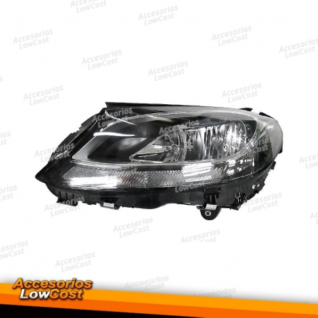 FAROL DIANTEIRO ESQUERDO MERCEDES W205 CLASE C (14-18)