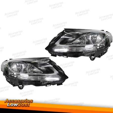 FAROS DELANTEROS MERCEDES W205 CLASE C (14-18)