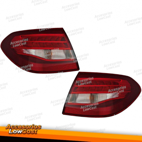 FAROIS TRASEIROS MERCEDES W205 CLASE C (14-18)