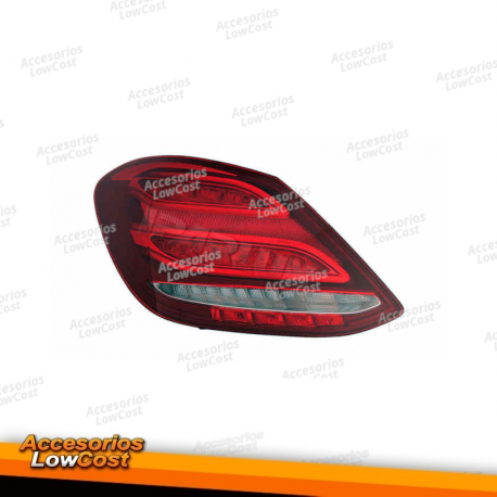 FAROL TRASEIRO ESQUERDA MERCEDES W205 CLASE C SEDAN 4P (14-18)