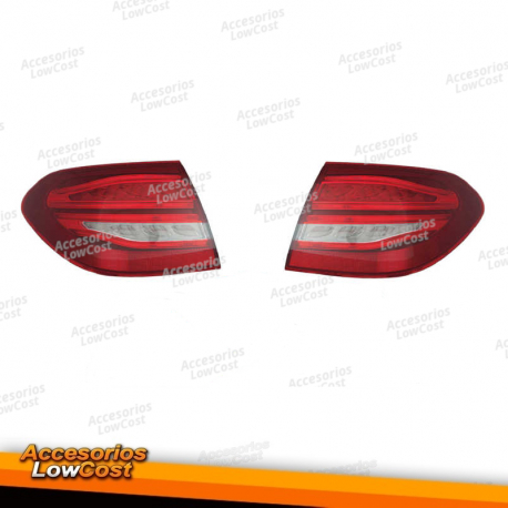 FAROIS TRASEIROS MERCEDES W205 CLASE C (14-18)