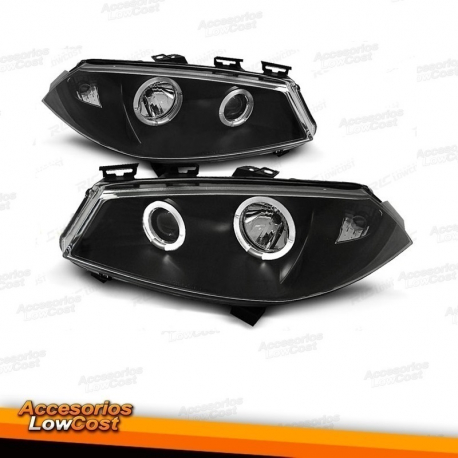 FAROIS ANGEL EYES / RENAULT MEGANE / 02-05 FUNDO PRETO