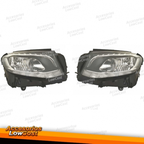 FAROS DELANTEROS MERCEDES X253 GLC (15-18)