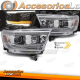 FARÓIS PARA DODGE RAM 19-22 CHROME TUBE LIGHT