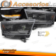 FAROS DELANTEROS PARA DODGE RAM 19-22 LUZ DE TUBO CROMADO