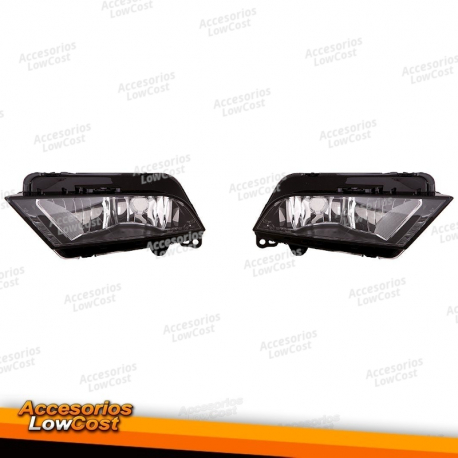 FAROS ANTINIEBLA DELANTEROS SEAT IBIZA (12-17), LEON (12-16), TOLEDO IV (12-19)