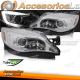 FAROS DELANTEROS CROMADOS PARA SUBARU WRX 14-17