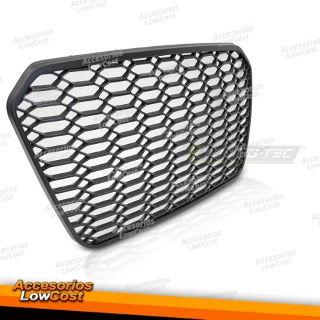 GRELHA DESPORTIVA PRETA PARA AUDI A6 C7 11-14