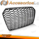 GRELHA DESPORTIVA PRETA BRILHANTE PARA AUDI A6 C7 11-14