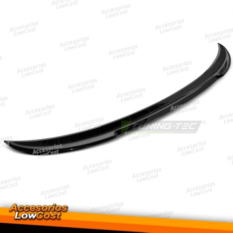 SPOILER DE PORTA-BAGAGENS ESTILO DESPORTIVO PRETO BRILHANTE PARA BMW E90 05-11