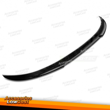 SPOILER DE PORTA-BAGAGENS ESTILO DESPORTIVO PRETO BRILHANTE PARA BMW F33 / F83