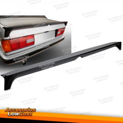 SPOILER DE PORTA-BAGAGENS ESTILO A PRETO BRILHANTE PARA BMW E30 82-90