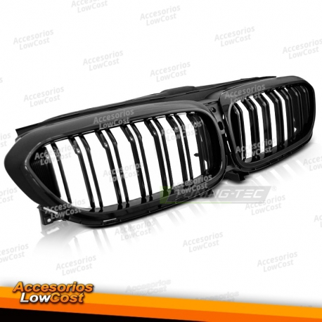 PARRILLA DELANTERA NEGRA BRILLANTE ESTILO DEPORTIVO PARA BMW G30/G31 17-20