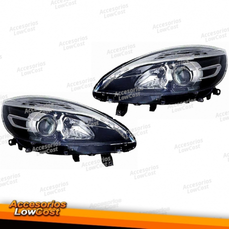 FAROS DELANTEROS RENAULT SCENIC III (12-16)