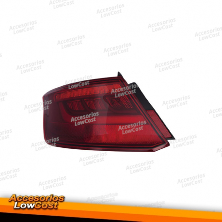 FAROL TRASEIRO ESQUERDA AUDI A3 SPORT BACK 5P (12-16)