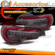 LUZES TRASEIRAS PARA TOYOTA GT86 12-21 BARRA LED VERMELHA