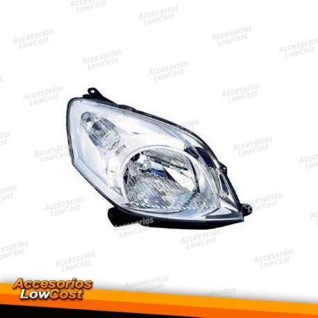 FARO DELANTERO DERECHO CITROEN NEMO (08-),FIAT FIORINO (08-), QUBO (08-), PEUGEOT BIPPER (08-)