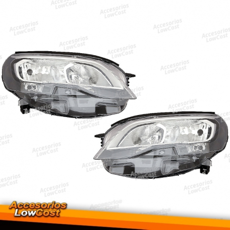 FAROS DELANTEROS PEUGEOT EXPERT (16-), TRAVELLER (16-)