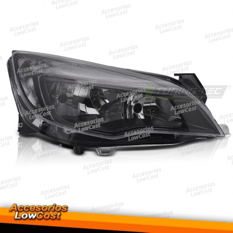 FAROL PRETO LADO DIREITO TYC PARA OPEL ASTRA J 10-15