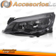 FARO DELANTERO NEGRO LADO IZQUIERDO TYC PARA OPEL ASTRA J 10-15