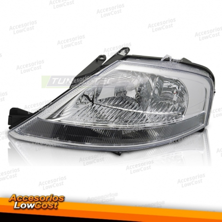 FARO DELANTERO CROMADO LADO IZQUIERDO TYC PARA CITROEN C3 03/02-09