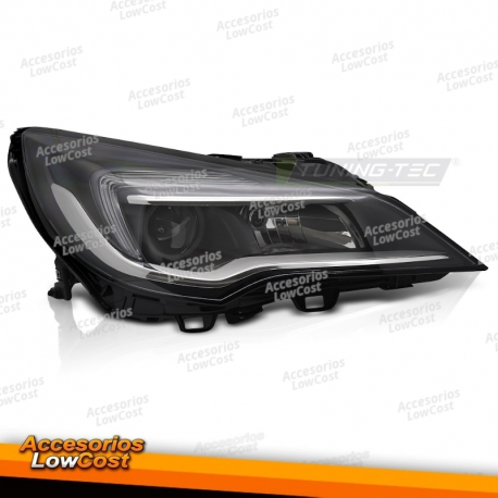 FARO DELANTERO NEGRO LADO DERECHO TYC PARA OPEL ASTRA K 15-19