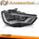 FARO DELANTERO NEGRO LADO DERECHO TYC PARA AUDI A3 8V 12-16