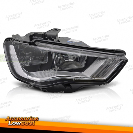 FARO DELANTERO NEGRO LADO DERECHO TYC PARA AUDI A3 8V 12-16