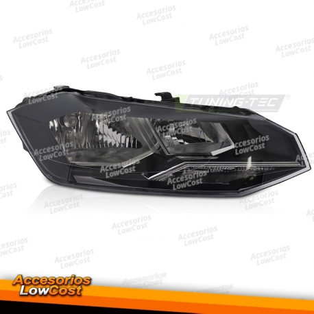 FAROL LADO DIREITO TYC PARA VW POLO 2G 17-21