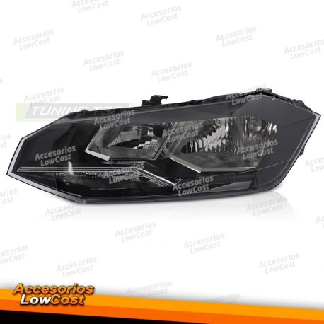 FAROL LADO ESQUERDO TYC PARA VW POLO 2G 17-21