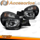 FAROS DELANTEROS PARA SUBARU IMPREZA II GD 00-03 NEGRO