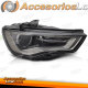 FARO DELANTERO XENON LADO DERECHO TYC AHUMADO PARA AUDI A3 8V 12-16